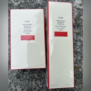 ORIBE Bright Blonde Shampoo and Conditioner Set for Beautiful Color New Sealed